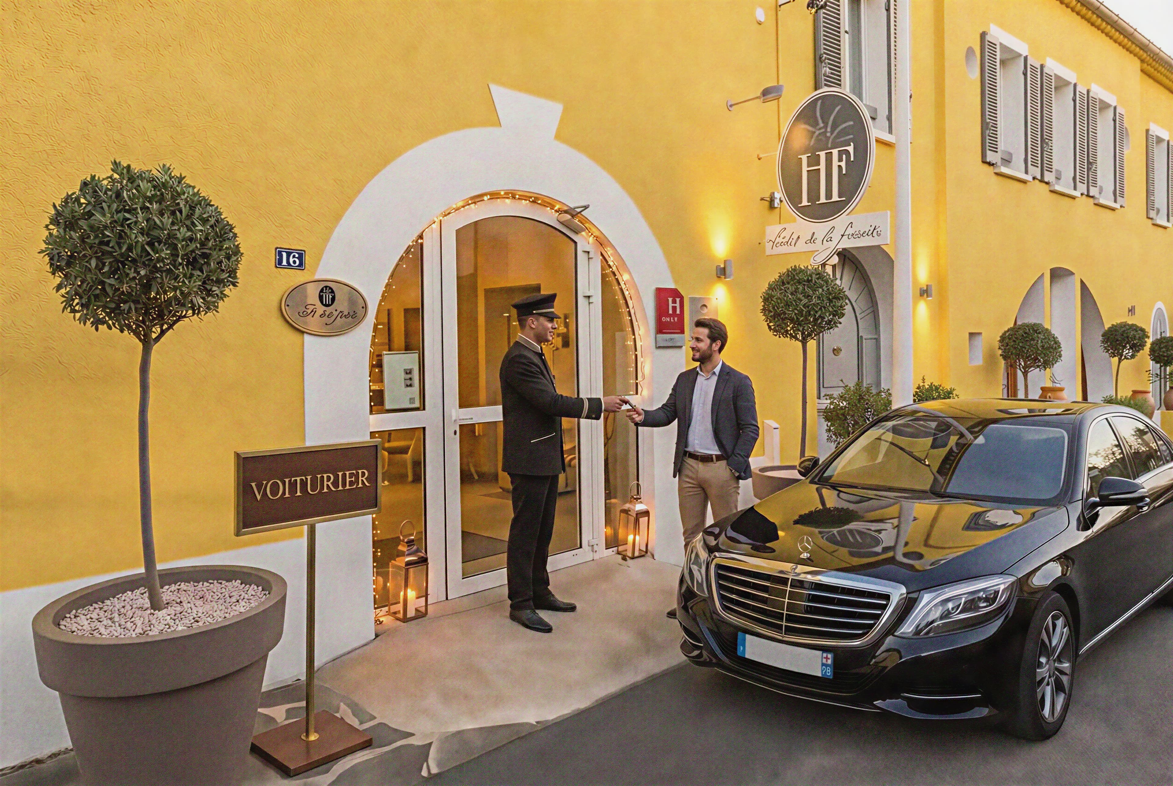 Parcheggio con valet